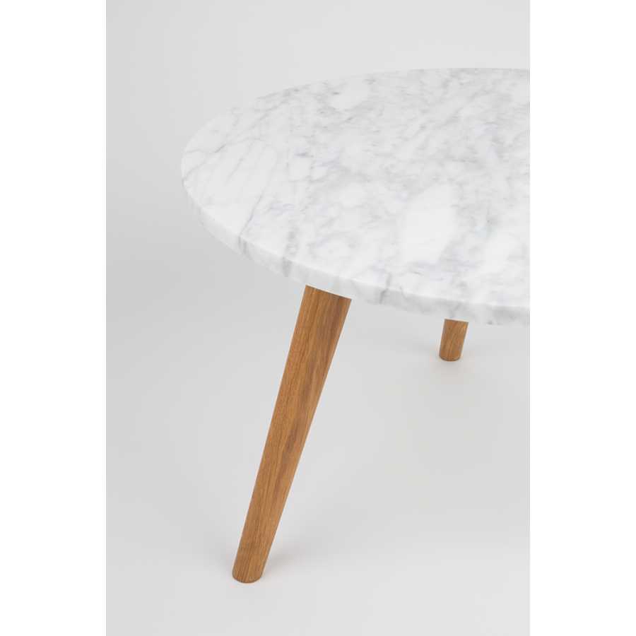 Zuiver White Stone Side Table