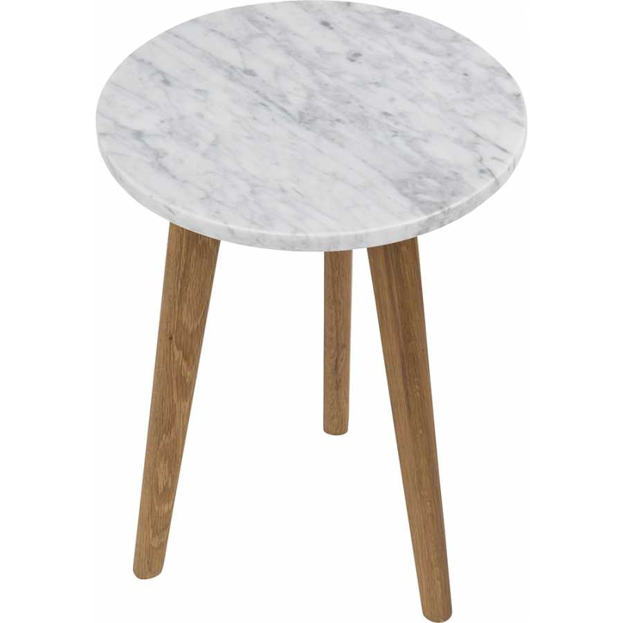 Zuiver White Stone Side Table - Small